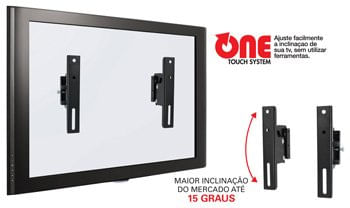 Suporte INFINIT-PLUS - com Inclinação TV's de 14" até 71"