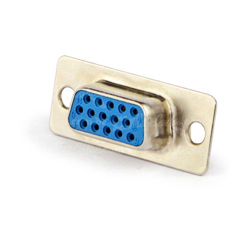 Conector HD 15 Pinos Para Solda Fêmea
