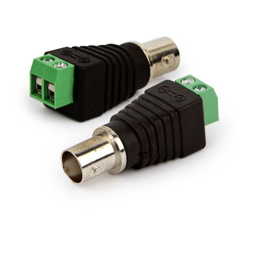 Adaptador Borne x Plug BNC Fêmea