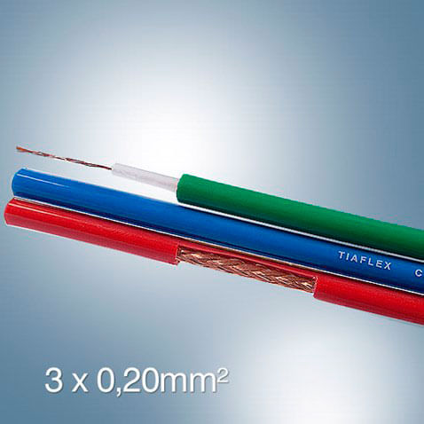 Cabo Vídeo Componente 3x0.20 mm²