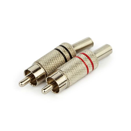 Plug RCA Niquelado 4mm