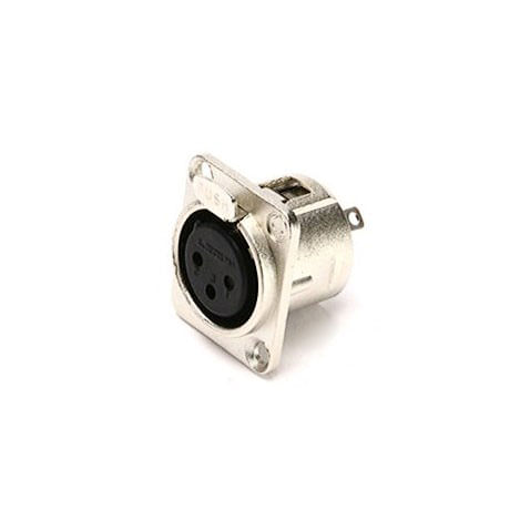 Conector Xlr Fêmea Painel Santo Ângelo
