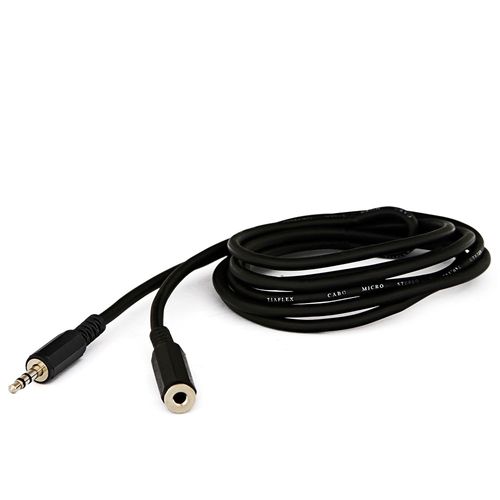 Cabo Extensão Fone de Ouvido Plug P2