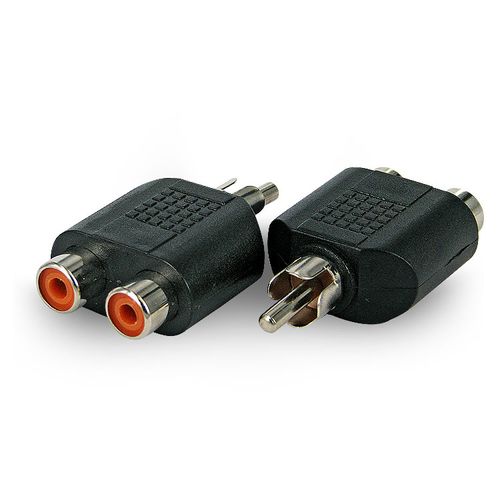 Adaptador 1 RCA pra 2 RCA
