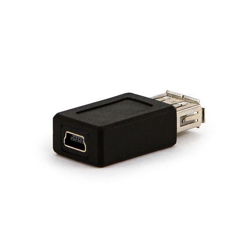 Adaptador USB Fêmea Para Mini USB 5 Pinos