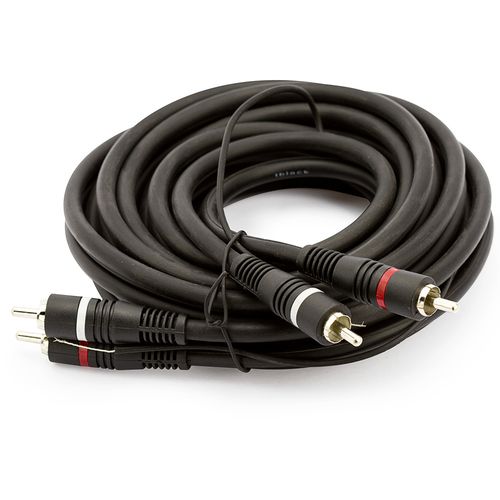 Cabo 2+2 RCA Profissional com Fio Terra
