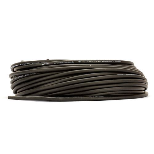 Cabo Microfone Linha Profissional 2x0,30mm²