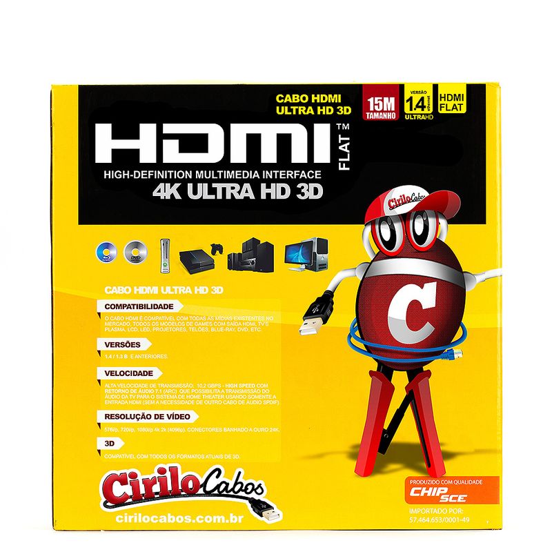 7250-Cabo-HDMI-FLAT-Desmontavel-1.4-Ultra-HD-3D-15-metros---Ciirlo-Cabos-2