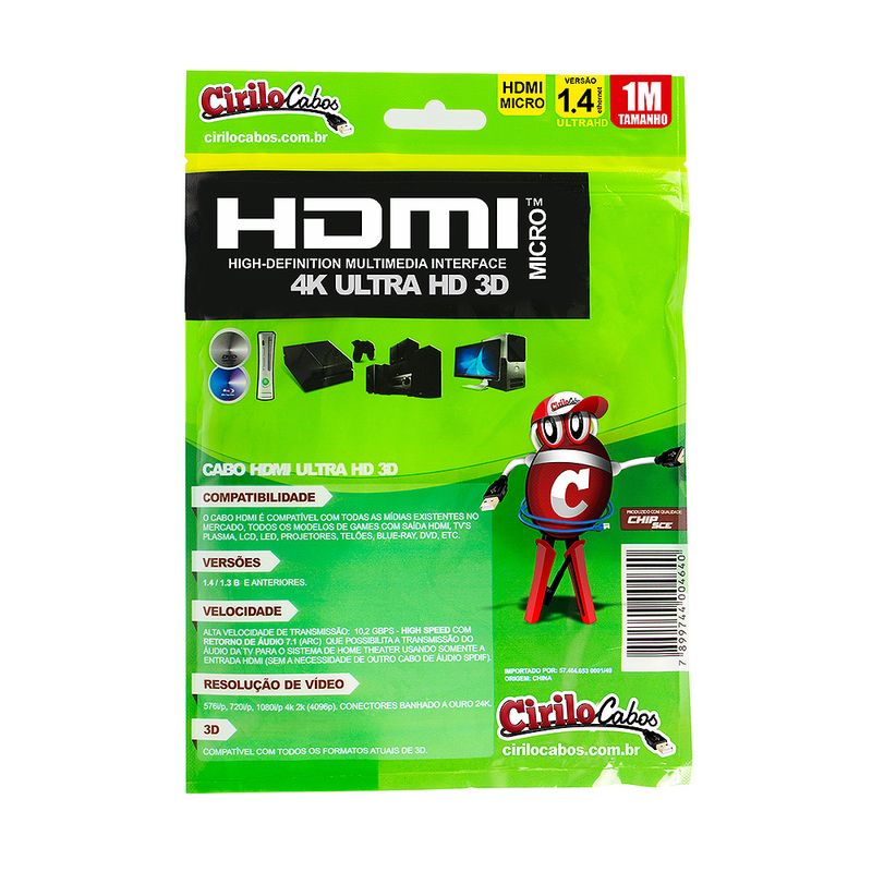 7256-Cabo-MICRO-HDMI-para-HDMI-1.4-Ultra-HD-3D-1-metro-Cirilo-Cabos-2