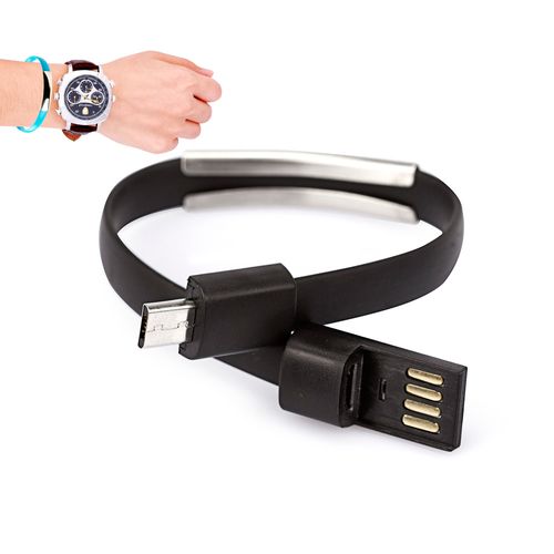 Pulseira Carregador via USB, celular Android