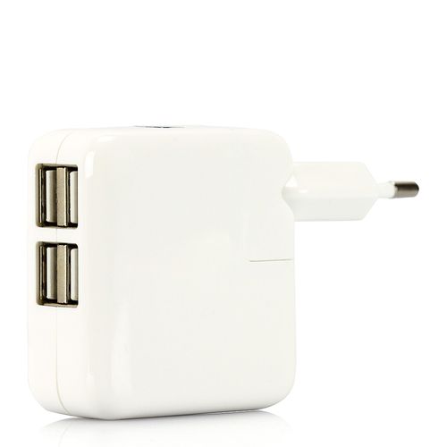 Carregador para iPhone, iPad e iPod com 4 portas USB
