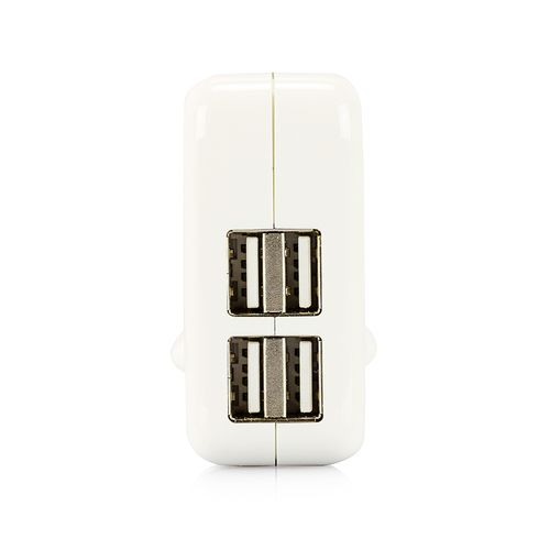 Carregador para iPhone, iPad e iPod com 4 portas USB