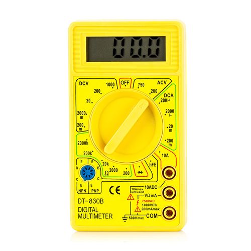 Multímetro Digital Portátil, Visor LCD,  Multimeter
