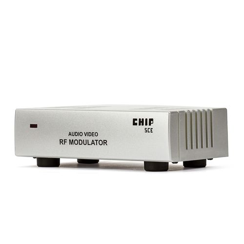 Mini Modulador RF, Áudio e Vídeo, 95~250V Bivolt - ChipSce