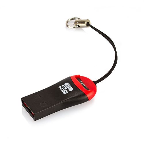 Mini Leitor Adaptador Pen Drive USB para Cartão Micro SD