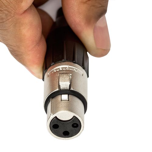 Conector Plug XLR Fêmea AC3F - Amphenol