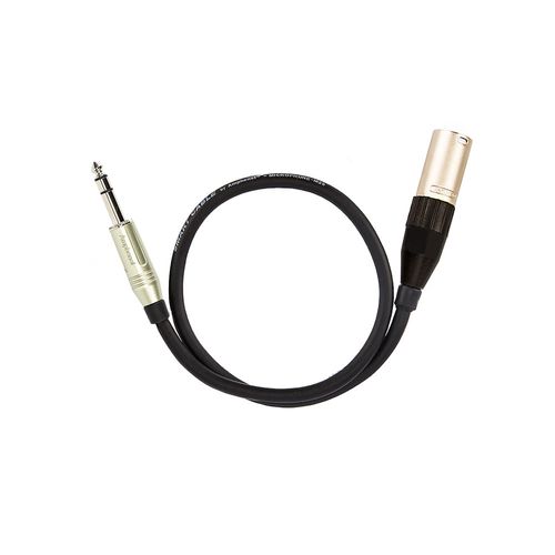 Cabo de Microfone P10 Estéreo para XLR Macho - Amphenol