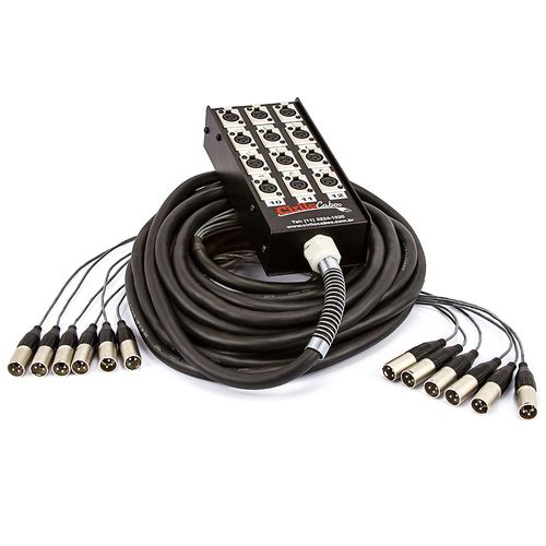 Medusa 8 Vias Montada com Conectores Amphenol