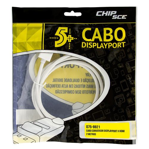 Cabo Conversor Displayport para HDMI, ChipSce
