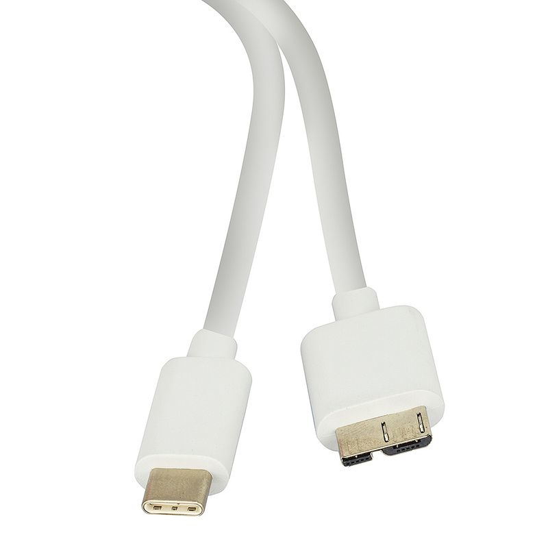 Cabo USB 1 Metro 3.1 Tipo C Macho X USB 3.0 Fêmea