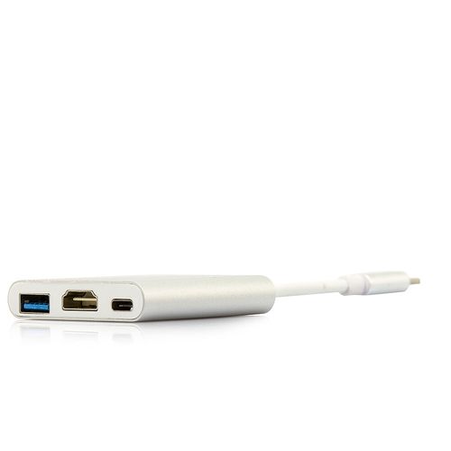 Adaptador USB 3.1-C Multiporta com USB, HDMI e USB-C