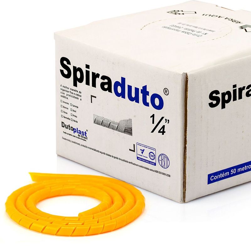 8362-01-Spiraduto-1-4-Organizador-de-Cabos-Dutoplast-Laranja-CiriloCabos