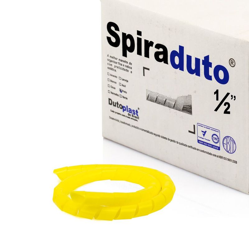 8375-01-Spiraduto-1-2-Organizador-de-Cabos-Dutoplast-Amarelo-CiriloCabos