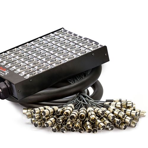 Medusa 48 Vias Montada com Conectores Amphenol