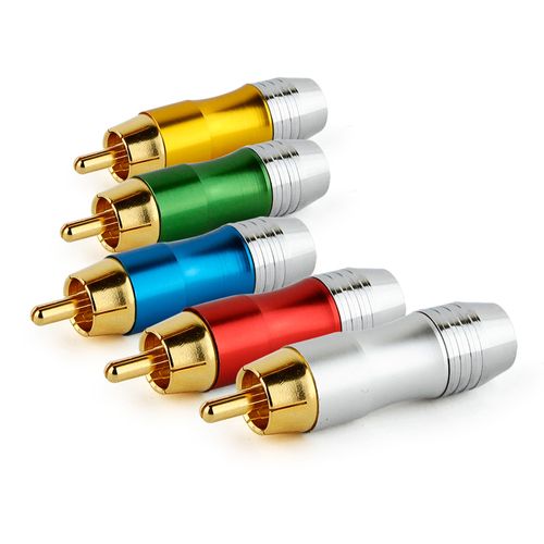Conector RCA - Macho - Várias Cores