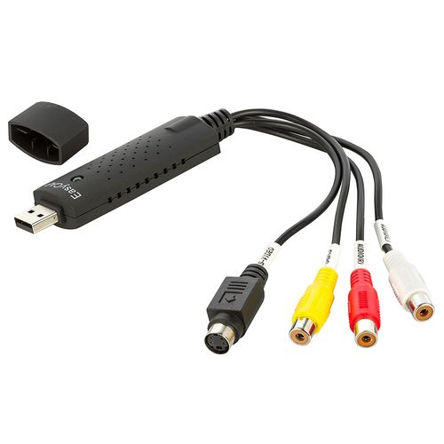 Captura de Áudio e Vídeo Externo via USB - Cirilo Cabos