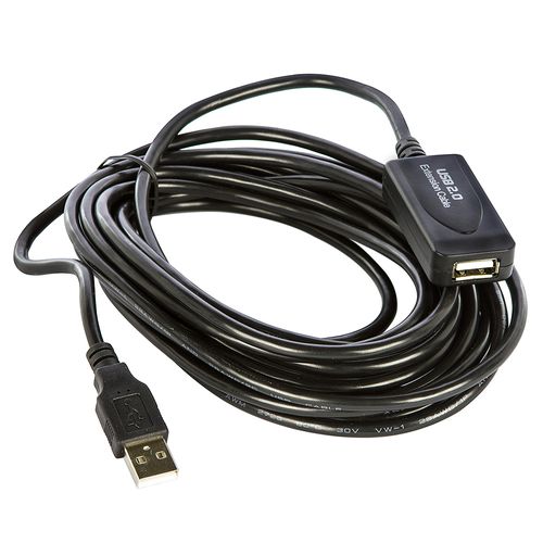Extensão USB Ativa 2.0 Amplificado 5m - Cirilo Cabos