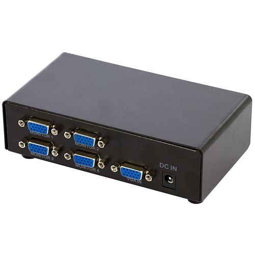 Vídeo Splitter 1x4 - Distribuidor de Sinal VGA - Cirilo Cabos
