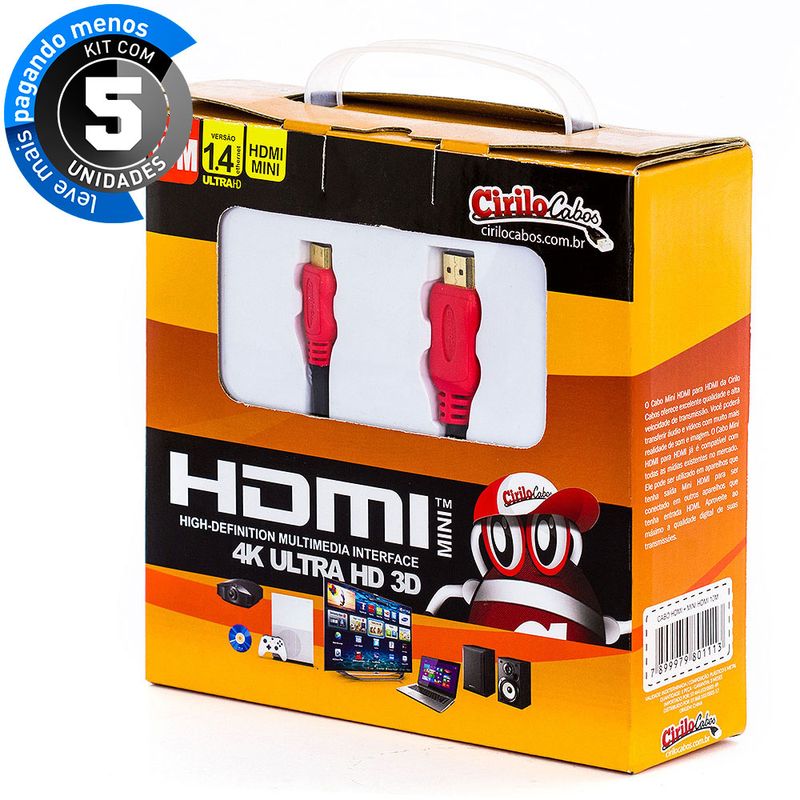7239-kit-com-5-cabo-mini-hdmi-para-hdmi-1-4-ultra-hd-3d-10-metros-cirilo-cabos