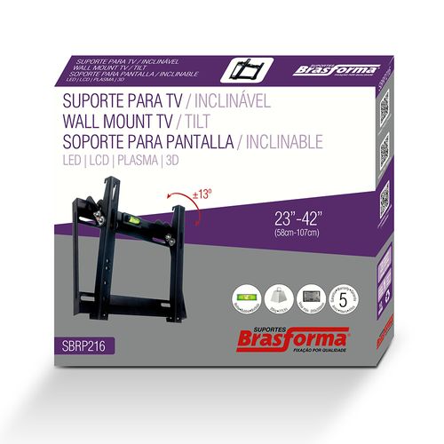 Suporte Ajustável para TV de LED, LCD de 23” a 42” - SBRP216