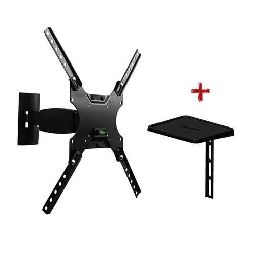 Suporte Articulado Smart TV de LED 3D, LCD  23" a 55" - SBRP137