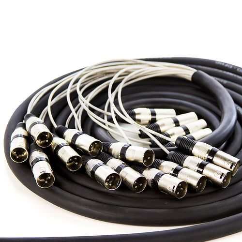 Multicabos com Conectores XLR 16 Vias - Amphenol