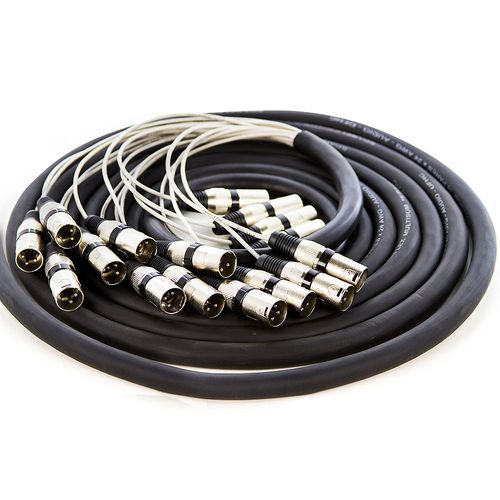 Multicabos com Conectores XLR 16 Vias - Amphenol