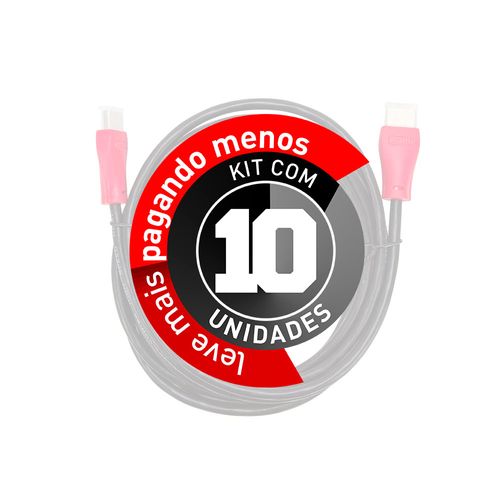 Kit com 10 Cabos HDMI 2.0 Premium Ultra HD 4K, Cirilo Cabos - 2m