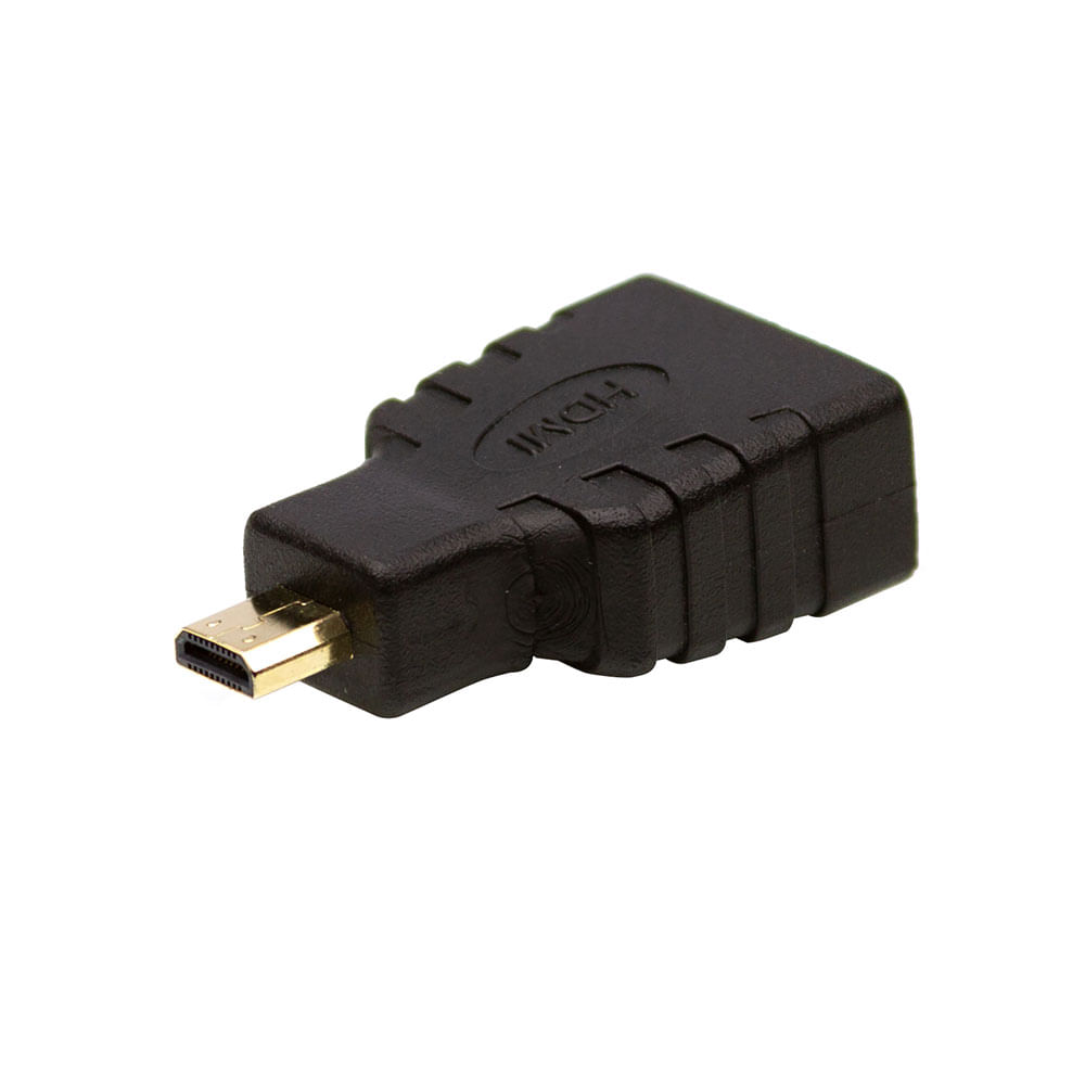 Adaptador HDMI Fêmea para Micro HDMI Macho - Cirilo Cabos