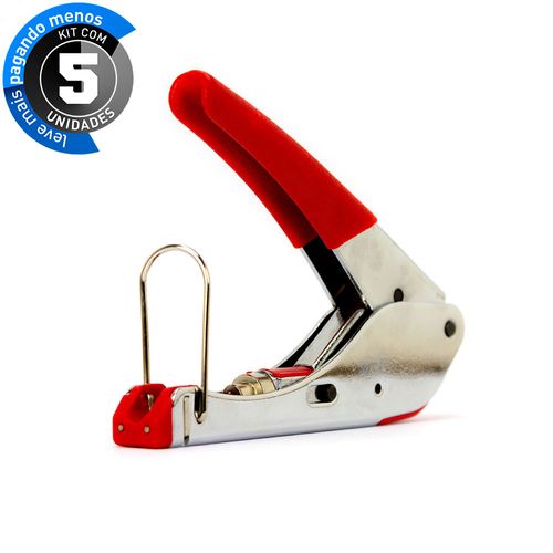 Kit com 5 Alicates de Pressão Rca, Bnc, F - Crimping Tool