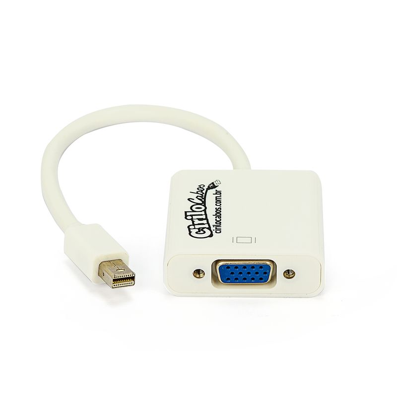 Adaptador Mini DisplayPort a VGA 