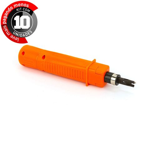 Kit com 10 Ferramentas Punch Down Modelo HT-314B