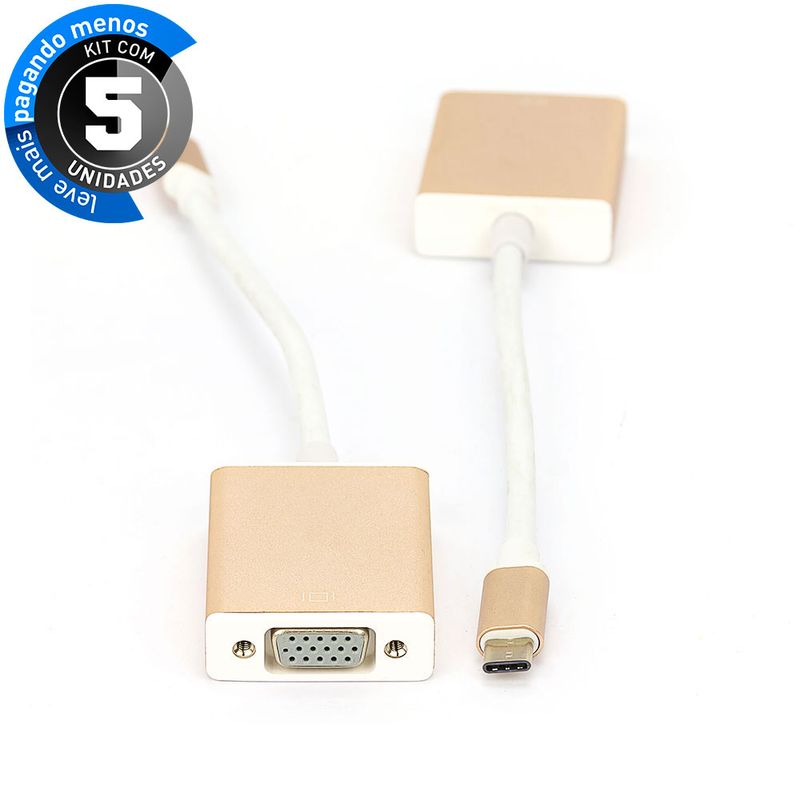 cabo-adaptador-ucb-tipo-c-para-vga-macbook-usb-c-1080p-cirilocabos-7342-kit-com-5-1