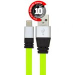 cabo-usb-de-silicone-carregador-e-dados-para-iphone-5-e-6-verde-cirilocabos-7972-kit-com-10-1