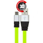 cabo-usb-de-silicone-carregador-e-dados-celular-micro-usb-verde-cirilocabos-7971-kit-com-10-1