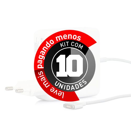 Kit com 10 Fonte Carregador MacBook Pro AP3-N60C 60W - MagSafe 2