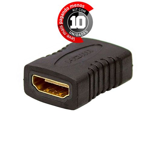 Kit com 10 Emenda HDMI