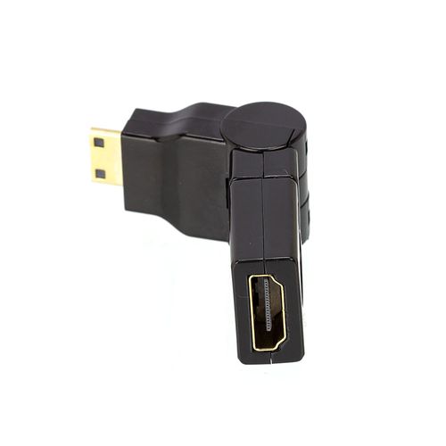 Adaptador Rotativo Mini HDMI para HDMI