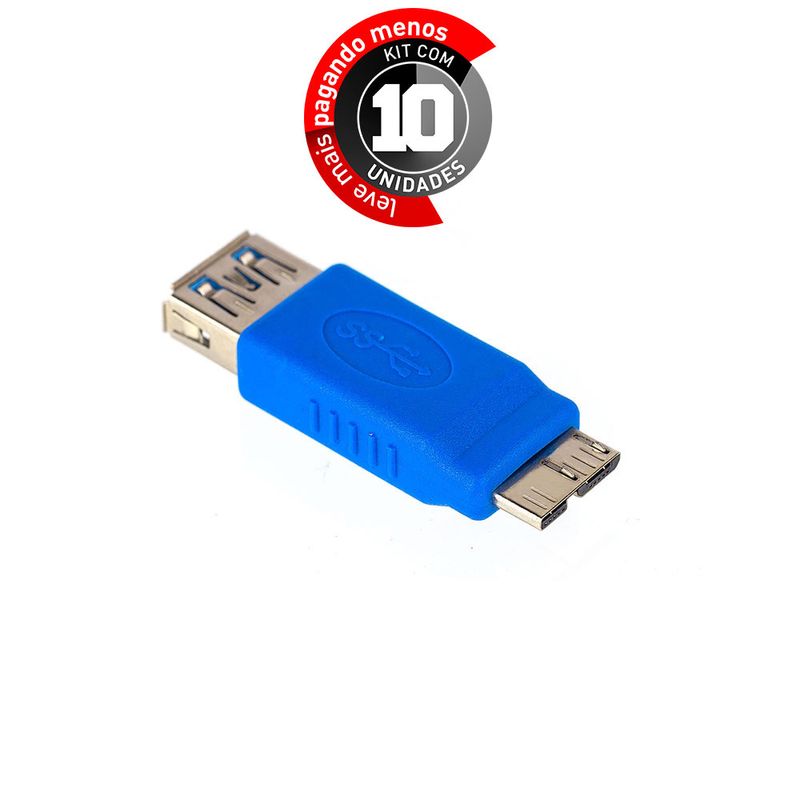 emenda-usb-3-0-femea-para-micro-usb-b-macho-ultra-velocidade-cirilocabos-0803007-kit-com-10-1