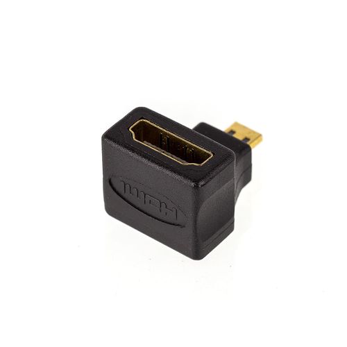 Adaptador Micro HDMI Macho para HDMI Fêmea 90° Graus